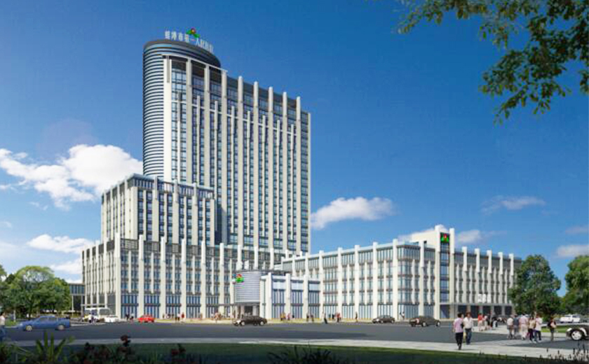 市人大常委會視察蚌埠市第一人民醫院綜合病房大樓項目