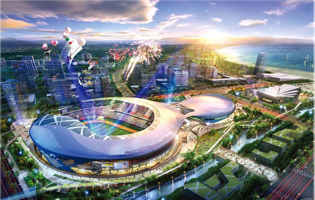 葫蘆島市龍灣中央商務核心區（龍眼島）體育中心、文化中心工程