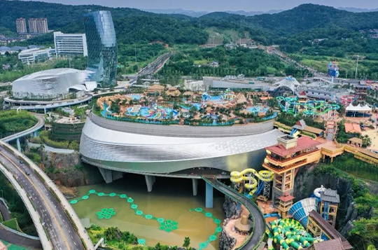  礦坑生態修復利用工程—冰雪世界（2022-2023年度魯班獎工程）